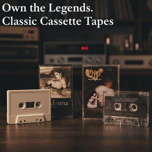 Vintage Madonna/Cher Cassette Tapes